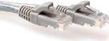 ACT Grey 15 meter U/UTP CAT6A patch cable snagless with RJ45 connectors