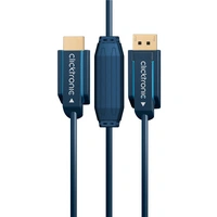clicktronic Aktives DisplayPort/HDMI Adapterkabel 4K/60Hz 5 m (1er Faltschachtel) clicktronic Aktives DisplayPort/HDMI Adapterkabel 4K/60Hz 5 m (1er Faltschachtel)