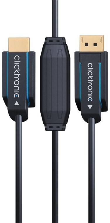 Clicktronic DisplayPort/HDMI-Adapterk. 44927
