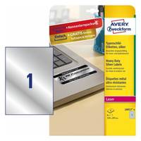 AVERY ZWECKFORM - Avery - Polyester - matt - permanenter Klebstoff - Silber - A4 (210 x 297 mm)