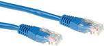 ACT Blue 2 meter LSZH U/UTP CAT6A patch cable with RJ45 connectors
