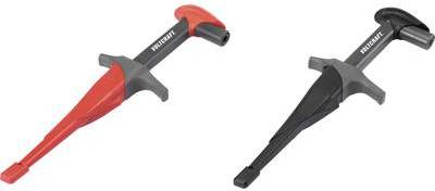 VOLTCRAFT Sicherheits-Abgreifklemmen-Set Buchse 4 mm CAT III 1000 V, CAT IV 600 V Schwarz/Rot MSK-115 (VC-8308585)