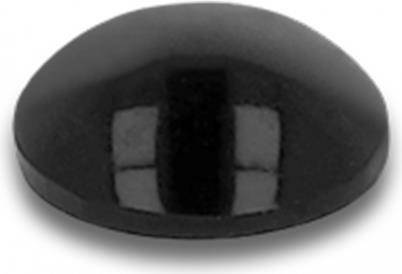 DeLOCK Gummifüße rund selbstklebend 10 x 3 mm 50 Stück schwarz (18309)