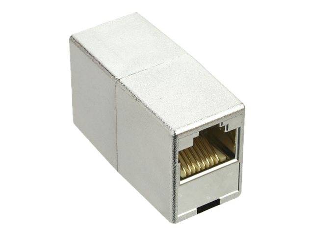 INLINE - Cat.5e Patchkabelkupplung 2x RJ45 Buchse - metallisiert geschirmt