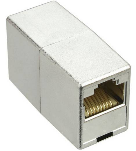 INLINE - Cat.5e Patchkabelkupplung 2x RJ45 Buchse - metallisiert geschirmt