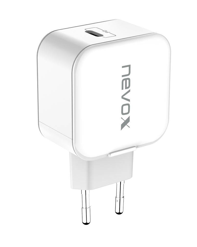 Nevox USB PD Type C Ladegerät 20Watt weiss