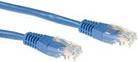 ACT Blue 15 meter U/UTP CAT5E patch cable with RJ45 connectors