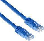 ACT Blue 20 meter U/UTP CAT5E patch cable with RJ45 connectors