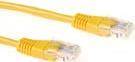 ACT Yellow 1.5 meter U/UTP CAT6 patch cable with RJ45 connectors
