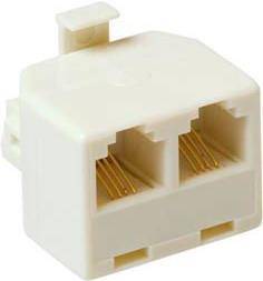 ACT TD1506 Kabelschnittstellen-/adapter RJ-12 2x RJ-12 Weiß (TD1506)