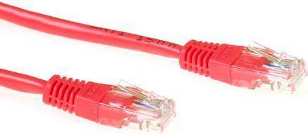 ACT IB8552 0.25m Cat6 U/UTP (UTP) Rot Netzwerkkabel (IB8552)