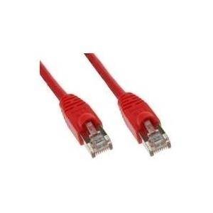 Patchkabel S-STP (PIMF), Cat 6, rot, 5,0 m Patchkabel mit besonders schmalem Knickschutz (71505R)