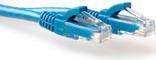 ACT Blue 2 meter U/UTP CAT6A patch cable snagless with RJ45 connectors CAT6A U/UTP SNAGLESS BU 2.00M (IB2602)