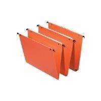 Esselte Dossiers suspendus, orange, carton 220g/m2