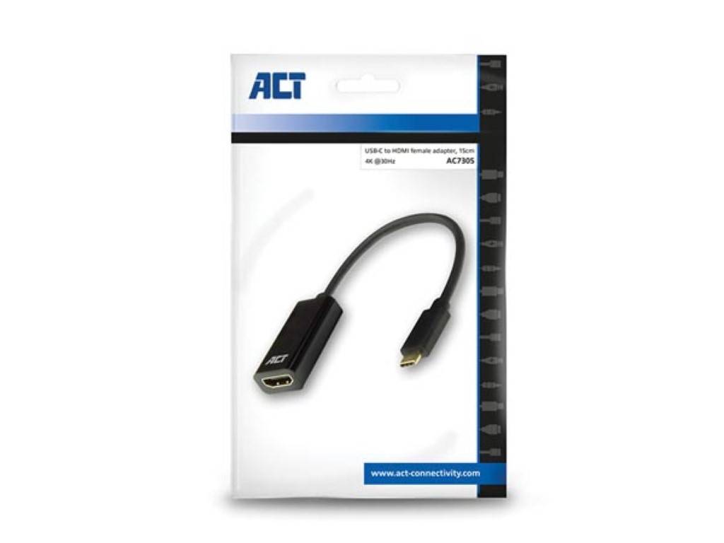 Adapter - USB-C auf HDMI - 4K @ 30 Hz - 0.15 m