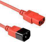 ACT AK5429 Stromkabel Rot 5 m C13-Koppler C14-Koppler (AK5429)