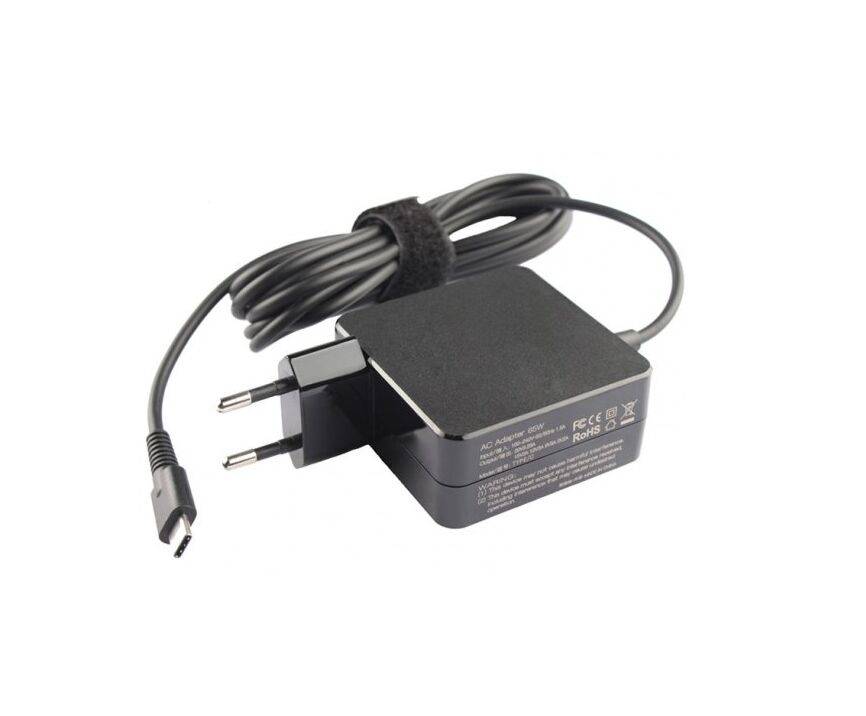 Adapter 65W PD 2PIN TYP C EU TYP