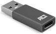 ACT AC7375 Kabeladapter USB Type-C USB Typ-A Grau (AC7375)