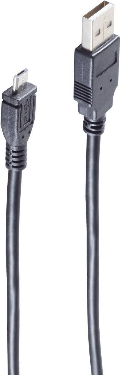 shiverpeaks BASIC-S USB 2.0 Micro Kabel, USB-A