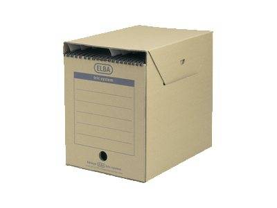 ELBA - Aufbewahrungsbox - für A4 - Naturbraun