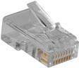ACT RJ45 (8P/8C) modulaire connector for flat cable