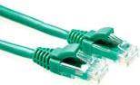 ACT Green 3 meter U/UTP CAT6 patch cable component level with RJ45 connectors