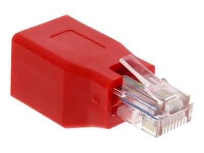 INLINE - Crossover Adapter - RJ45 Buchse/Stecker - kurz