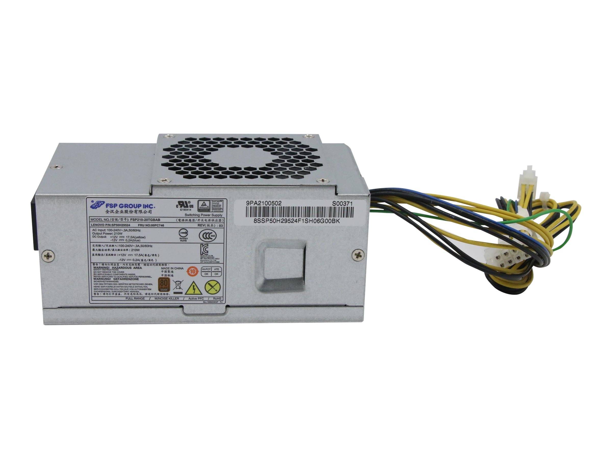 LENOVO - FSP - Netzteil (intern) - 80 PLUS Bronze - 210 Watt