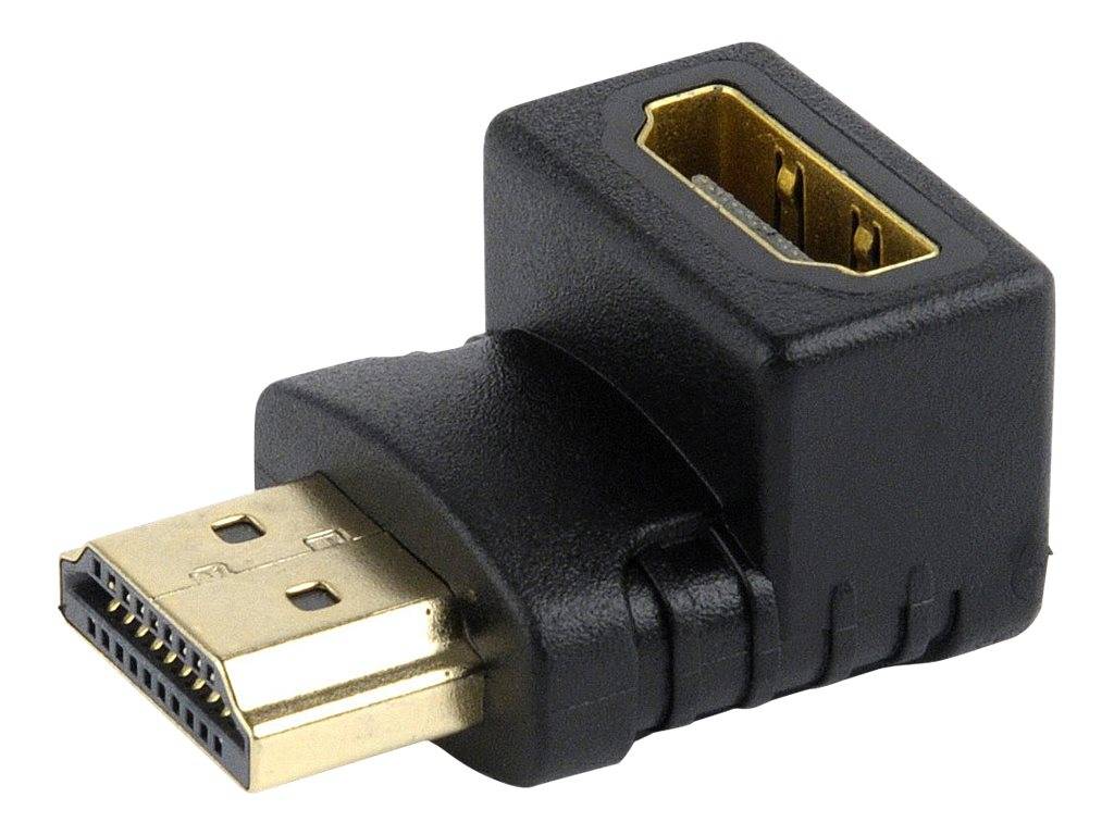 Gembird Cablexpert - HDMI-Adapter - HDMI männlich zu HDMI weiblich nach unten abgewinkelt