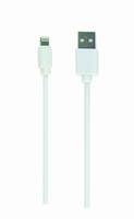 Gembird CC-USB2-AMLM-2M-W - 2 m - Lightning - USB A - Männlich - Männlich - Weiß