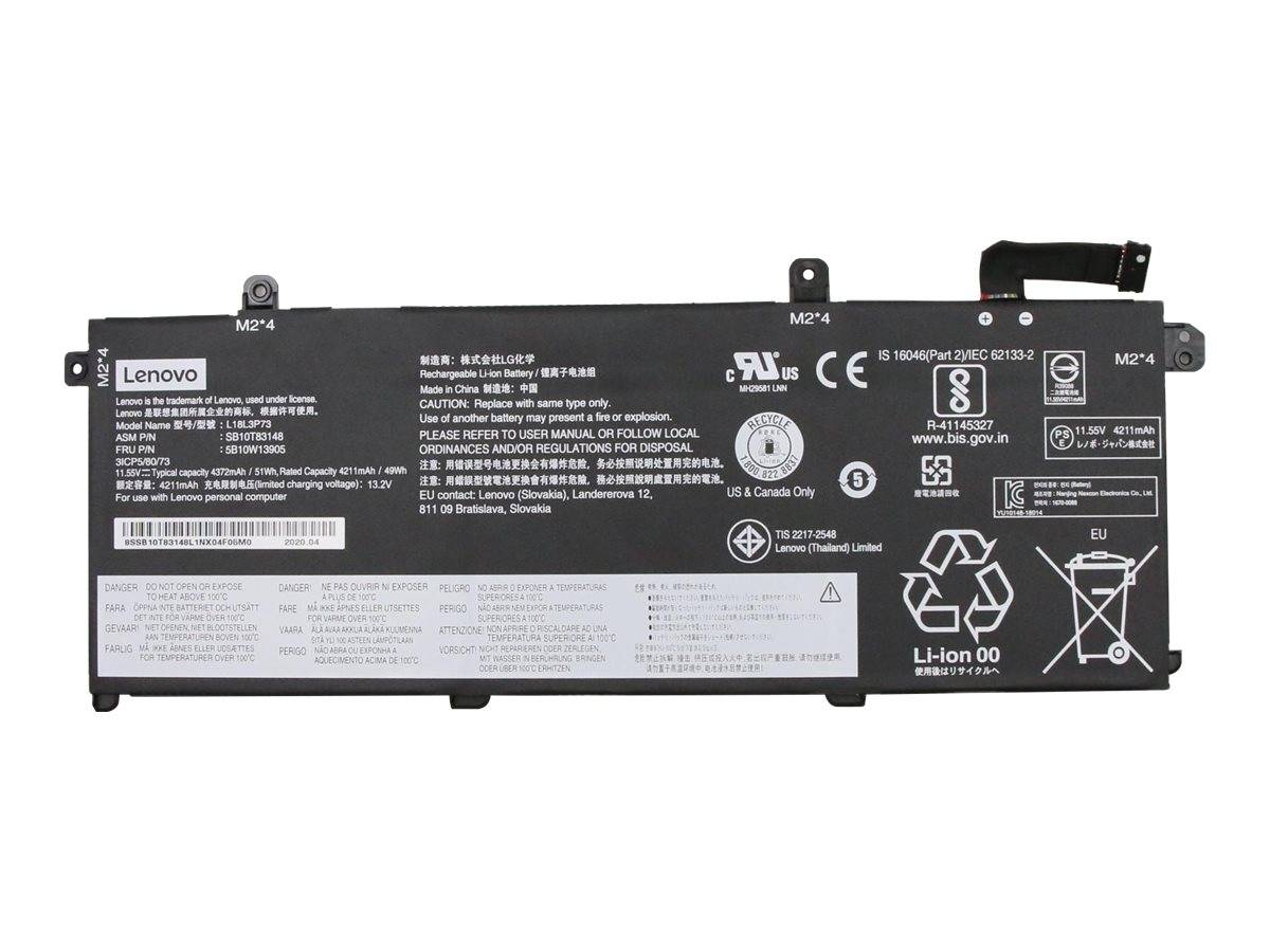 LENOVO - LG Chem L18L3P73 - Laptop-Batterie - Lithium-Ionen