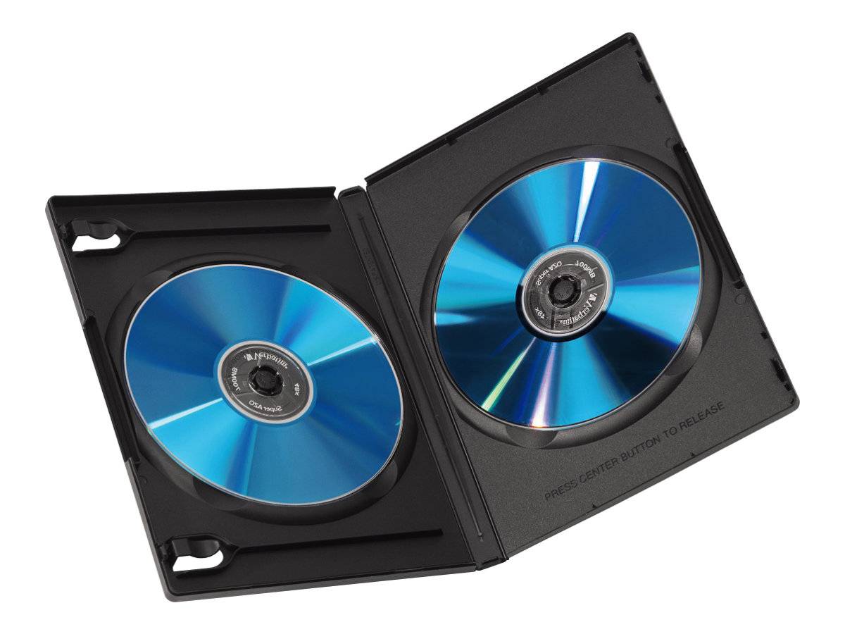 Hama - DVD Jewel Case - Kapazität: 2 DVD - Schwarz (Packung mit 5)