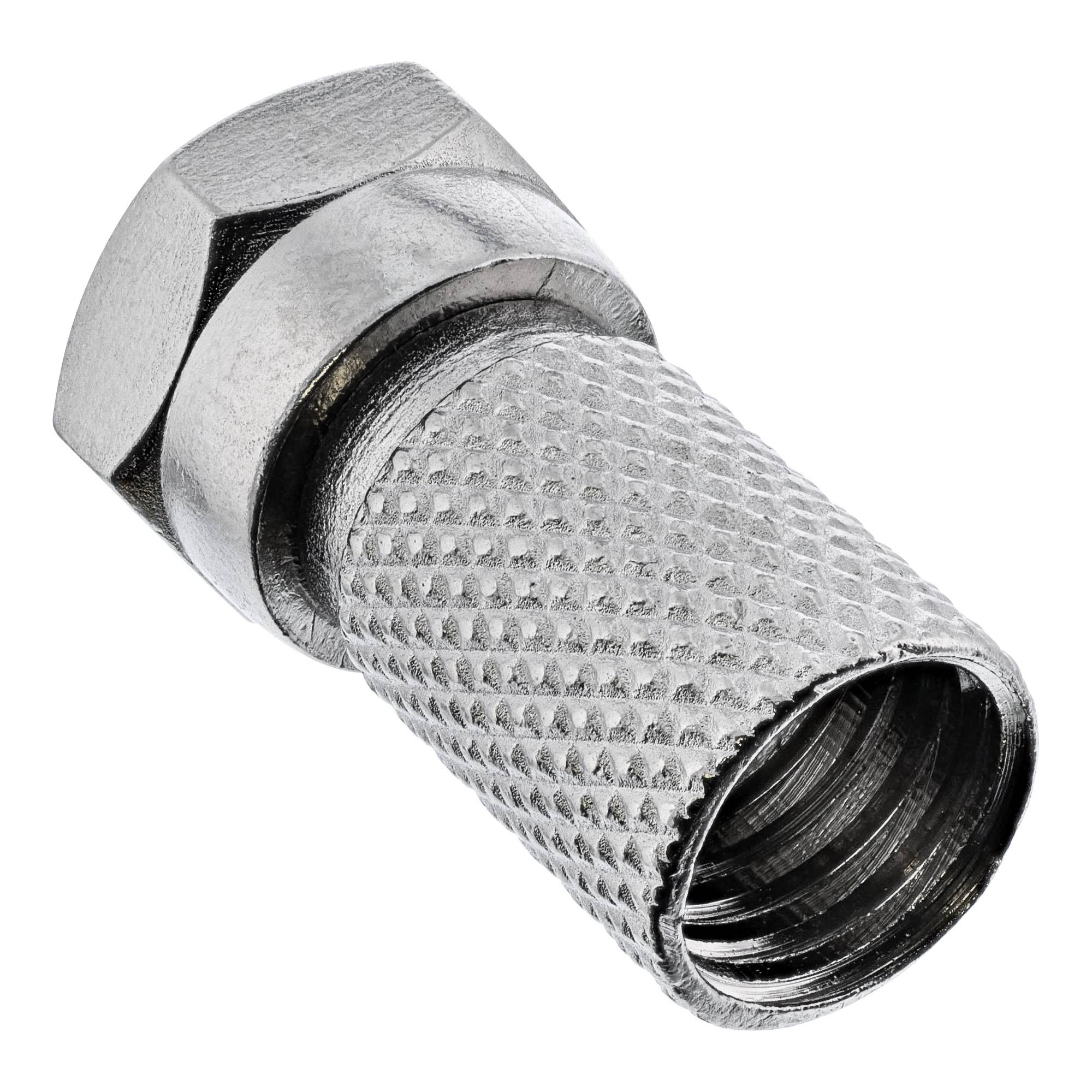 INLINE - F-Stecker - für Koaxialkabel mit Aussenmantel 7,5mm