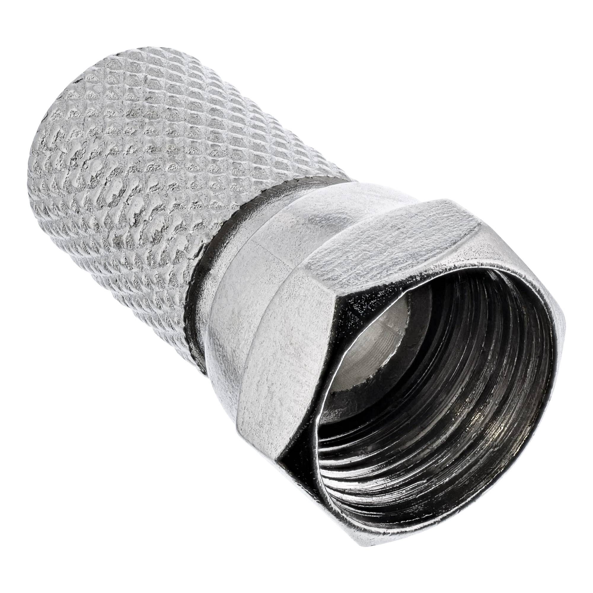 INLINE - F-Stecker - für Koaxialkabel mit Aussenmantel 7,5mm