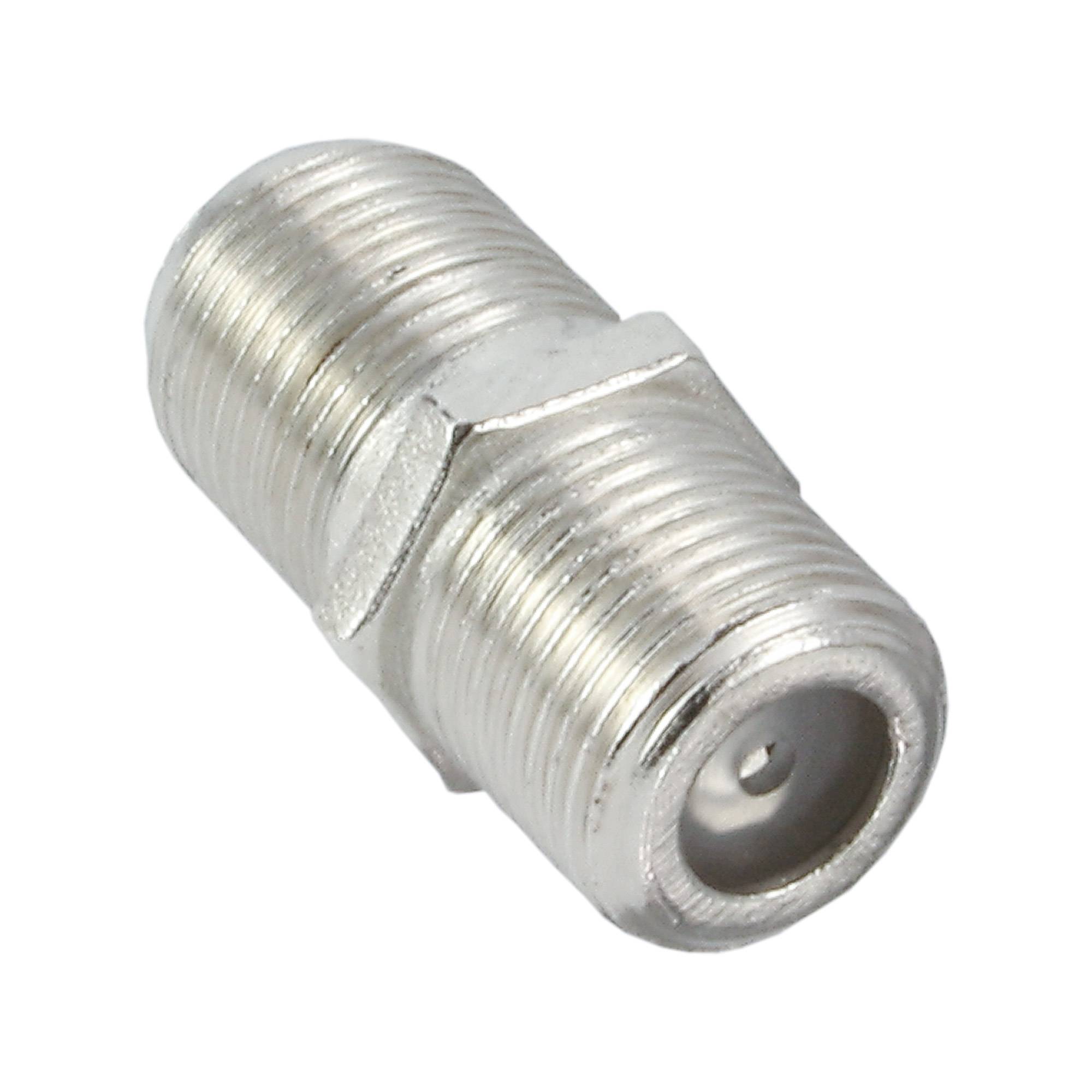 INLINE - SAT F-Verbinder (Doppelbuchse - F-Kupplung) - 10er Pack