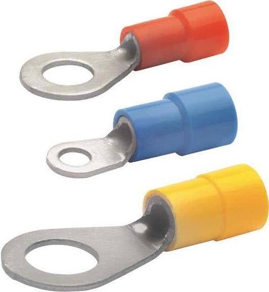 Klauke Quetschkabelschuh 0.5-1qmm isoliert 620/4 Drahtverbinder (6204)