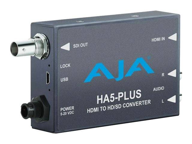 AJA HA5-Plus - HDMI auf 3G-SDI/HD-SDI/SDI Video- - und Audiowandler