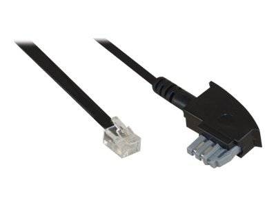 INLINE - TAE-N Anschlusskabel - TAE-N zu RJ11 (6P4C) - 15m