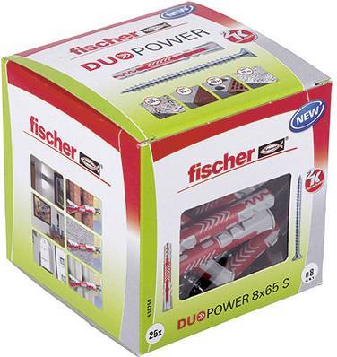 fischer DUOPOWER 8 x 65 S LD - 65 mm - 8 mm