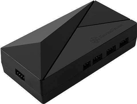Silverstone SST-CPL02-E LED-Beleuchtungssteuerung Schwarz (SST-CPL02-E)