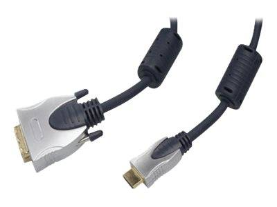 ShiverPeaks Professional - Videokabel - DVI-D (M) - bis HDMI (M) - 2 m - abgesch