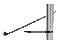 MicroConnect - Kabelbinder - Schwarz - 20.3 cm (Packung mit 100)