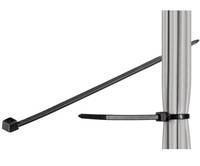 MicroConnect - Kabelbinder - Schwarz - 20.3 cm (Packung mit 100)