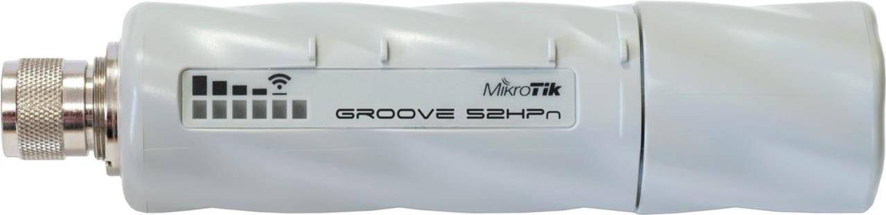 MikroTik Groove 52 mit 600MHz Atheros CPU, 64MB RAM, 2.4/5 GHz 802.11a/b/g/n Interface Wireless Systeme (RBGROOVE52HPN)