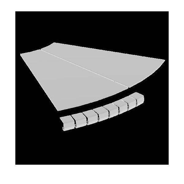 Unex Abdeckung Bogen 45 Grad 67614-04