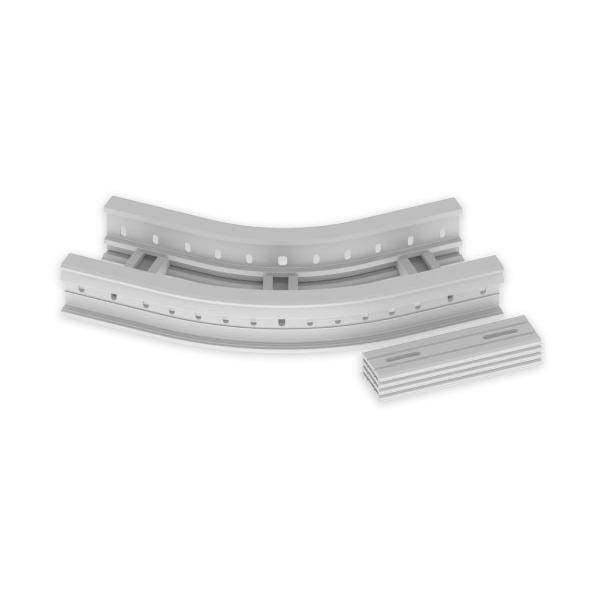 Unex Flachbogen 45 Grad 67216-44