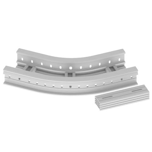 Unex Flachbogen 45 Grad 67216-44