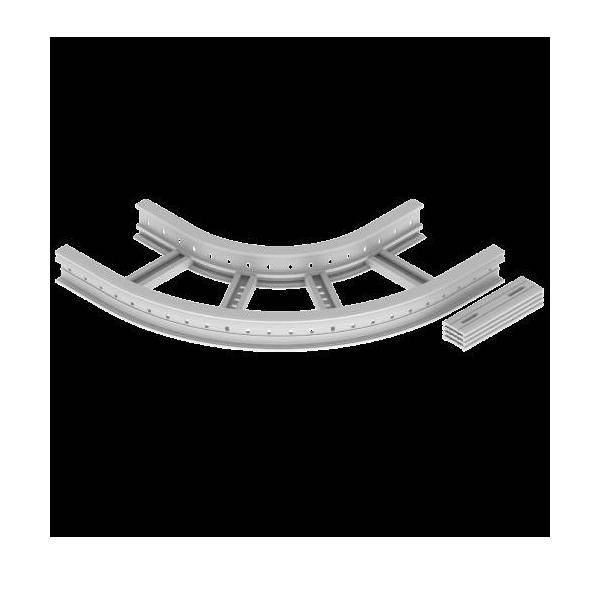 Unex Flachbogen 45 Grad 67306-44