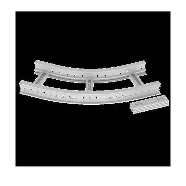 Unex Flachbogen 45 Grad 67317-44