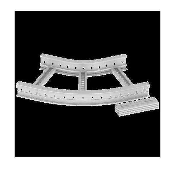 Unex Flachbogen 45 Grad 67416-44